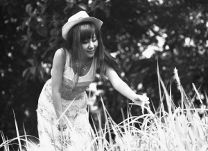 环保一族“森林系女孩”崇尚自然简约的绿色生活