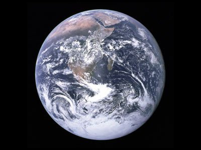 今天是第41个世界地球日 美国展示地球照片