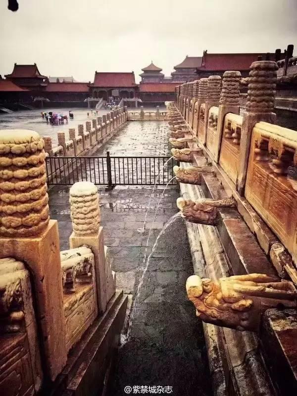 北京处处看海 600年历史的故宫为何几乎无积水?