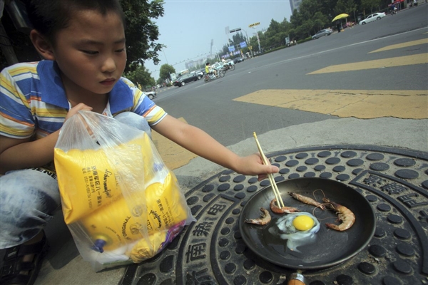 全球人民过夏天:有些太有才