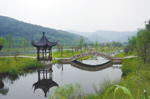 南京江宁区石塘生态清洁型小流域